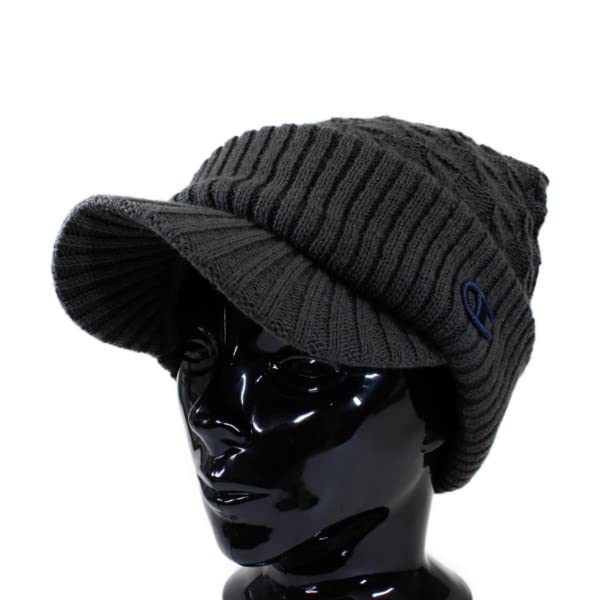 Champion knit cap for men and Knit knit newsboy knit cap with popular perfect for outdoor Day present Free Size women. hat, cap, brim, unisex, brand,
