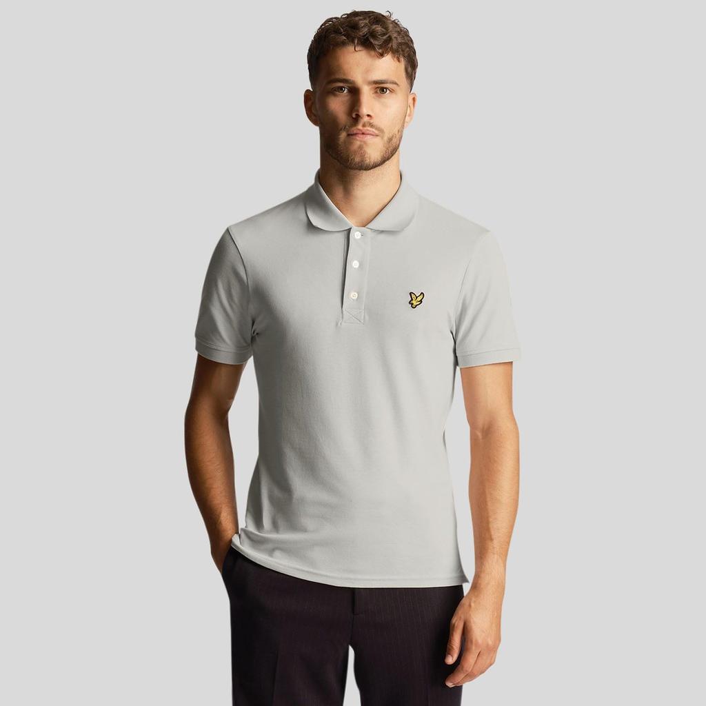 Lyle & Scott Мужская однотонная рубашка поло