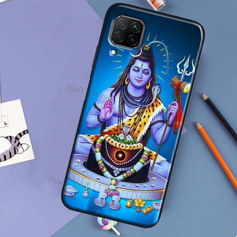 Lord Shiva Hindu God Buddha India Case For Huawei P60 P40 P20 P30 Pro Nova 5T 9 P Smart Honor X8 X9a 50 70 Magic 5 Lite Cover