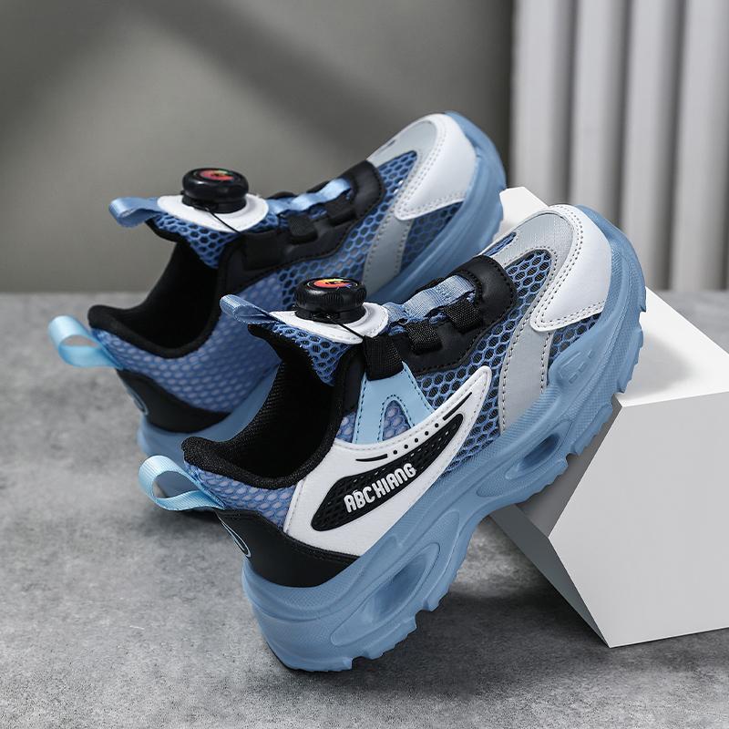 Детская мода Four Seasons Дышащая повседневная обувь для детей Бег Спорт Студенты Девочки Трендовые удобные кроссовки для спортзала