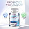 100 Billion Probiotic Dietary Supplement - Improves Digestion, Supports Immune Response - 120 Capsules - Vegetarian