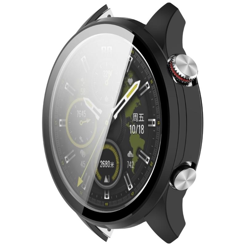 Чехол со встроенной защитной пленкой и рамкой для Smart-часов Watch 5 Professional, крышка из закаленного стекла PC