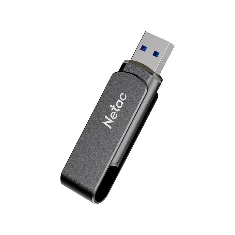 Netac Вращающийся металлический USB 3.2 флеш-накопитель G726
