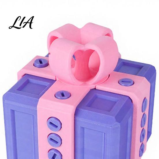 3D Printed Trick Box Annoying Gift with Screws, Prank Screw Novelty Surprise Pop-up Finger Surprise, Funny Gag for Birthdays Holidays Christmas
