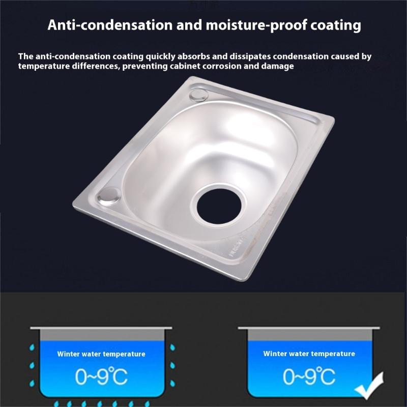 Квадратные кухонные раковины из нержавеющей стали, мойка для посуды, раковина для мытья рук в ванной, раковина с одной чашей, раковина для мытья посуды
