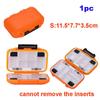 Plastic Luya Waterproof Double Side Storage Lure Case Fishing Box Bait Container Fishhook Case
