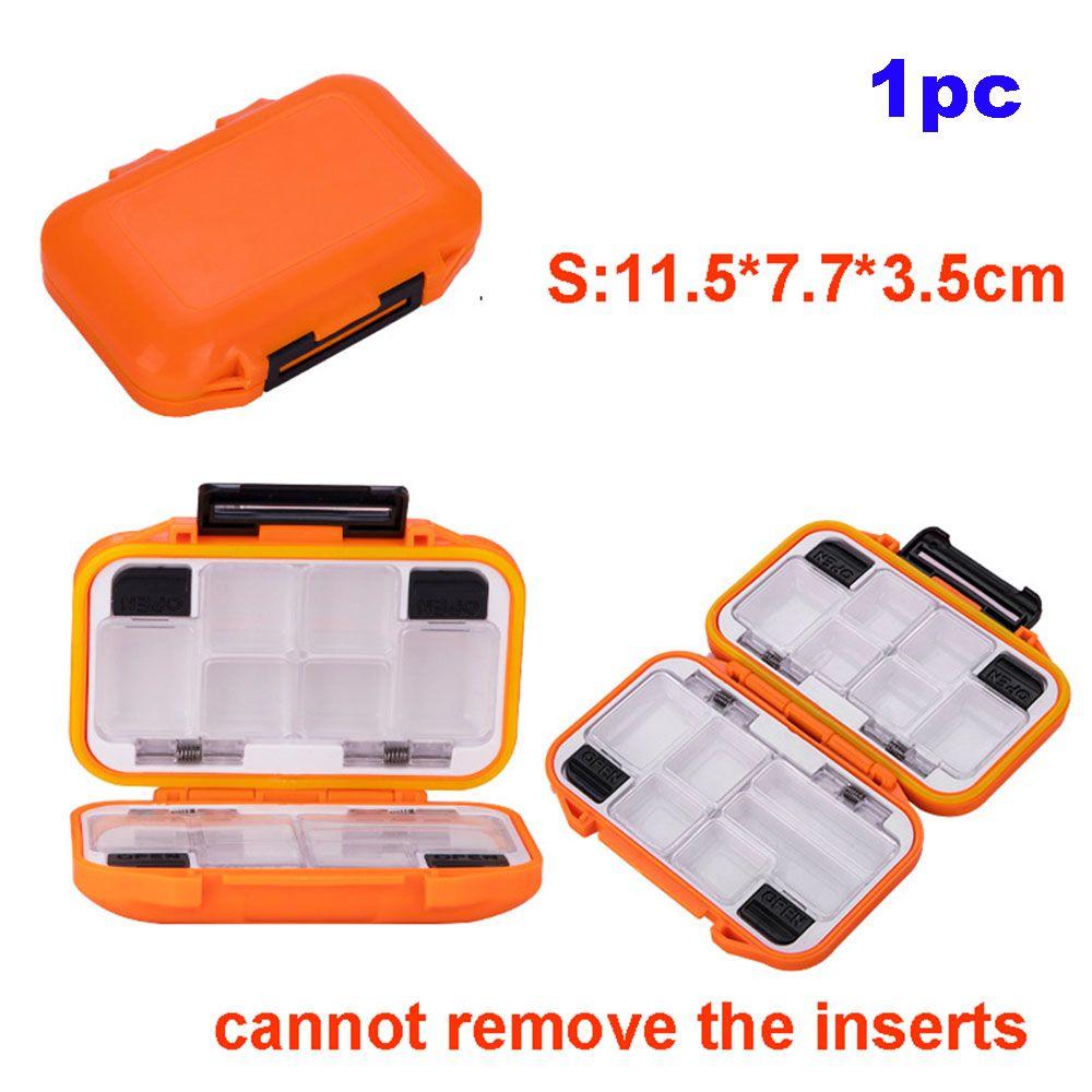 Plastic Luya Waterproof Double Side Storage Lure Case Fishing Box Bait Container Fishhook Case