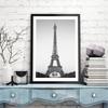 Eiffel Tower Decor Canvas Paintings Poster French Paris Wall Art Prints Black and White Paris Landscape Pictures Wall Decor