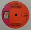 7-дюймовая пластинка ЛУИ АРМСТРОНГ - Всё время в мире UP35059 United Artists 1969 Великобритания Джаз Б/У