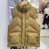 2024 зима новый пуховый жилет женский высококачественный верхняя одежда повседневный маленький жилет короткий жилет