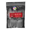 Jieliya Nail Art Tips Pack - Frosted Long Water Drop Pointed Nails, Ultra-Thin Seamless Refill