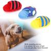 3PCS Long Lasting Plush Squeaky Toy Colorful Stripe Interactive Dog Toy  Boredom Relief