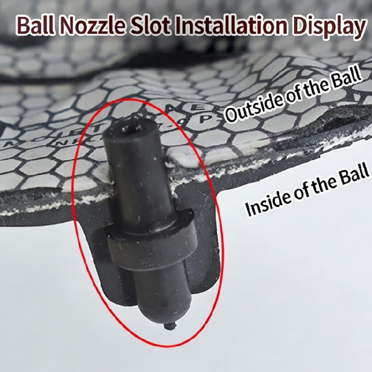 Quick Fix Rubber Valves Replacement Flexible Rubber Ball Air Valves Sports Ball Valves Replacement Easy Installation