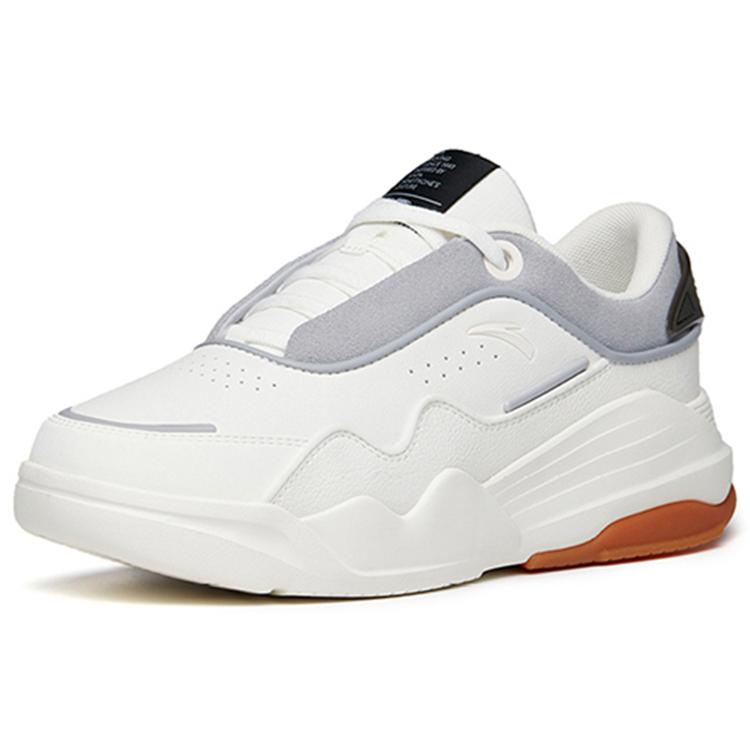 Anta Low top Skateboard Shoes Men's White Gray 912228093-3