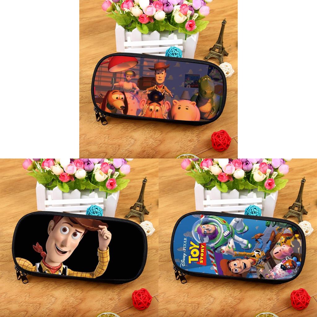 Большой нейлоновый пенал Toy Story с несколькими отделениями для школьников и детей