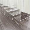 5pcs Set U-shaped Transparent Acrylic Display Rack | Acrylic | Small, Desktop, Retail | Display, Storage | Mini Display Table