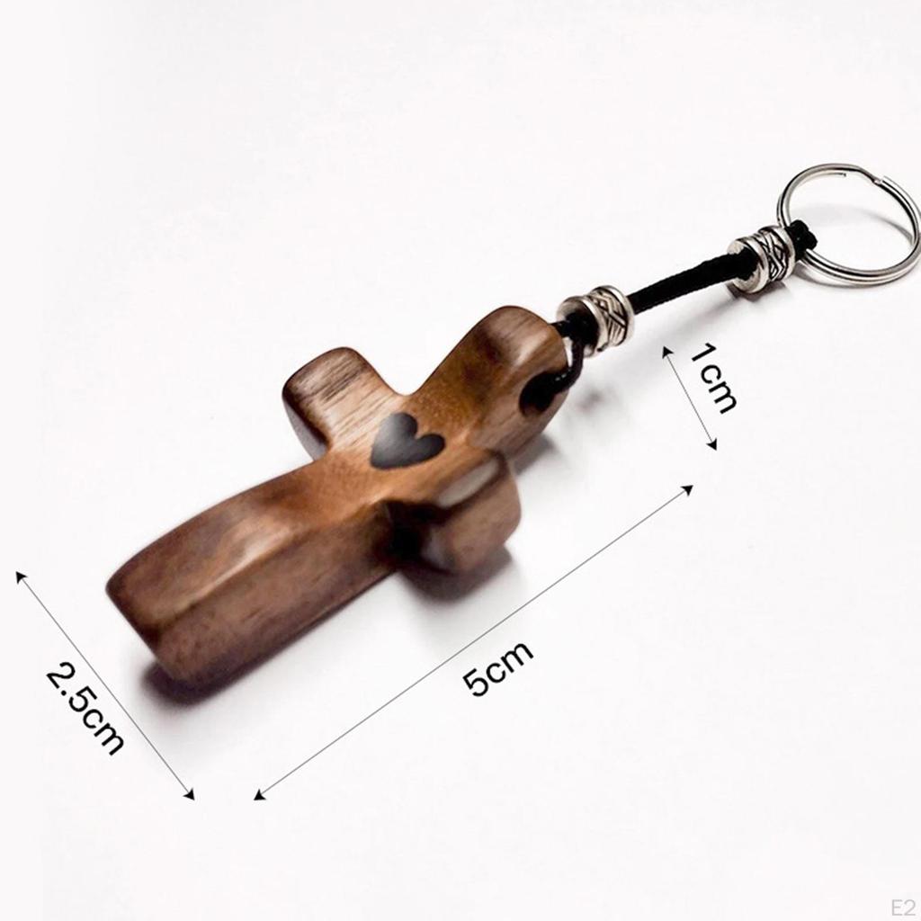 Брелок с крестом, молитвенный брелок, ручной брелок размером с ладонь, подвеска для всех христианских святых