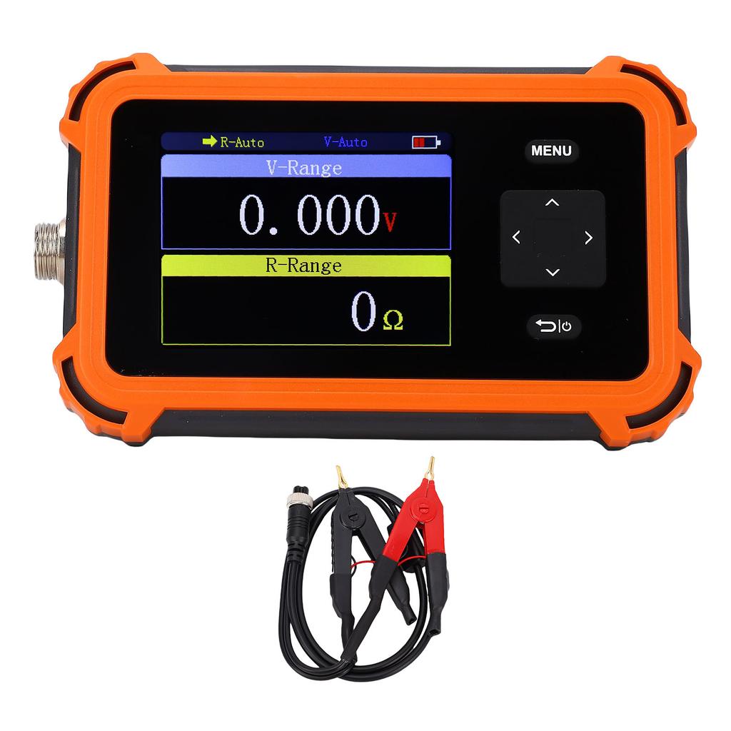 Тестер внутреннего резистора напряжения аккумулятора 2,8-дюймовый TFT-экран от 0 до 100 Ом от 0 до +110 В Диапазон Car LFP