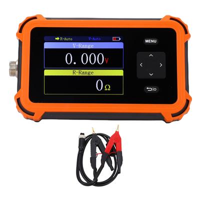 Тестер внутреннего резистора напряжения аккумулятора 2,8-дюймовый TFT-экран от 0 до 100 Ом от 0 до +110 В Диапазон Car LFP