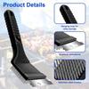 Brosse de barbecue - Inox - 3 pièces - Grattoir dur - Antirouille - Ergonomique
