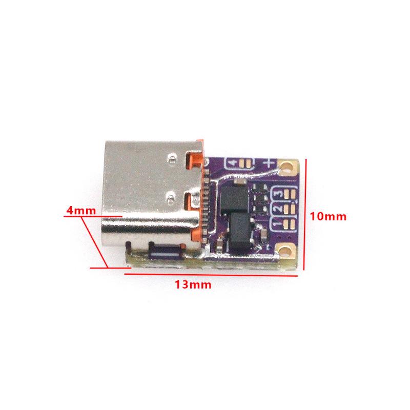 PD/QC Fast Charging Module: PD3.0/3.1 to DC USB-C Voltage Trigger