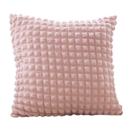 45x45 см квадратная наволочка слоеная решетка элегантный однотонный современный молния полиэстер диван спальня украшение дома подушка наволочка