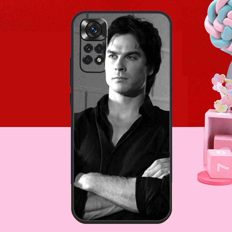 Чехол Damon Salvatore Дневники вампира Для Xiaomi Redmi Note 14 13 12 11 10 15 Pro Plus Redmi 15 C 13C 10C 12C 14C Мягкая крышка