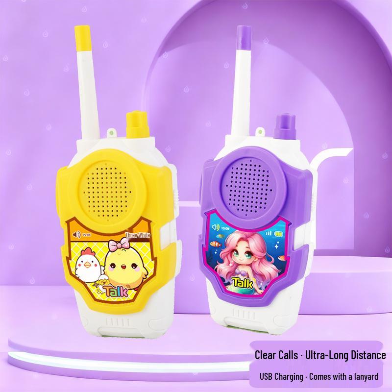 Детская беспроводная рация: Интерактивная игрушка-рация для родителей и детей