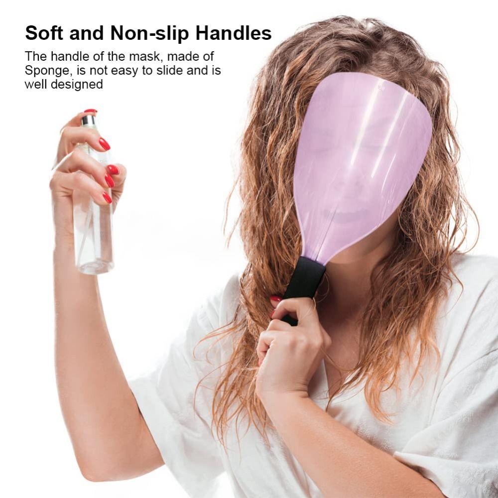 Lightweight Barber Salon Shield Reusable Makeup Protector Hairdressing Protector Hairdressing