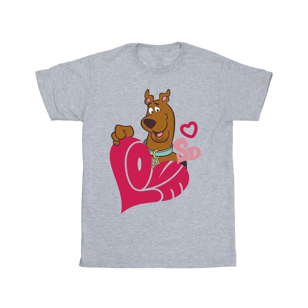 Scooby Doo Boys Love Heart T-Shirt