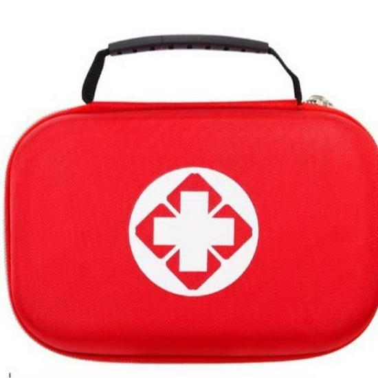 Thick Oxford Cloth Medical Emergency Bag - Compact First Aid and Medicine Storage with Zipper
