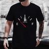 S5XL Mens Brand T Shirt Clothing Oversized Men Street Tshirt Coffee Fuel Gauge Indicator Print Graphic T Shirt