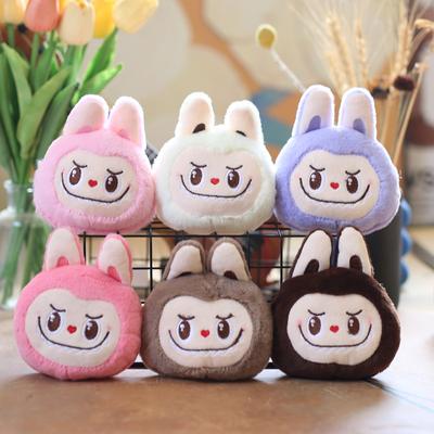 Милый милый кошелек для монет Rabubu, плюшевая игрушка, кукла Pops Mart, подвесной брелок для ключей
