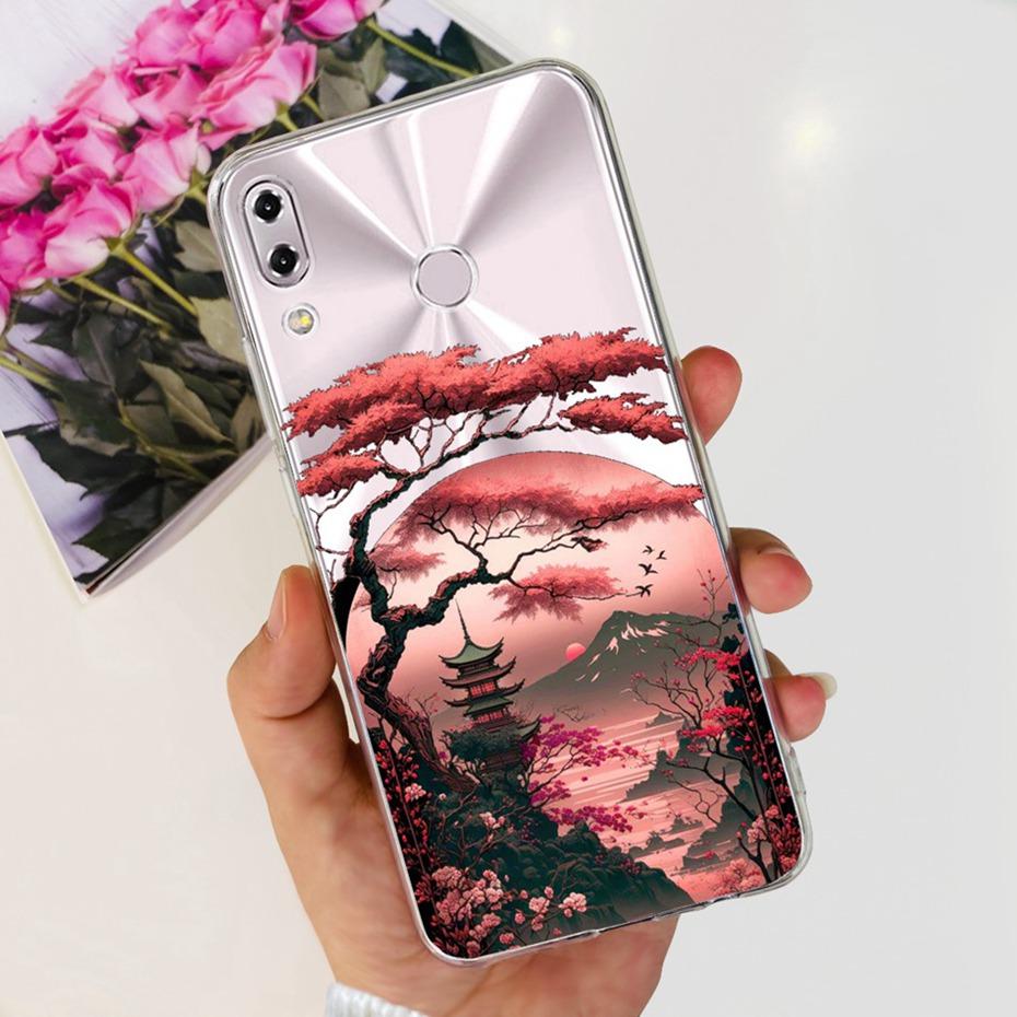 Для Asus Zenfone 5 (2018) 5Z ZE620KL ZS620KL Модный Металлический Стиль Дракон Покрашенный Чехол Для Asus X00QD Z01RD Мягкий Силиконовый ТПУ Чехол