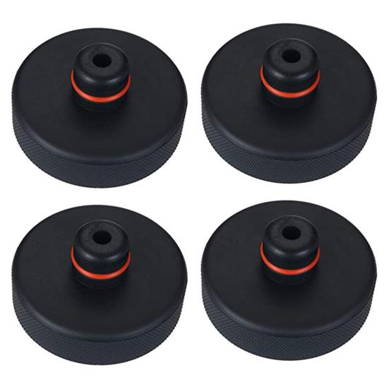 Подъемный домкрат, 4 шт., с футляром для хранения, противоударный напольный подъемный адаптер, резиновое кольцо для Tesla Model 3/Y/S/X