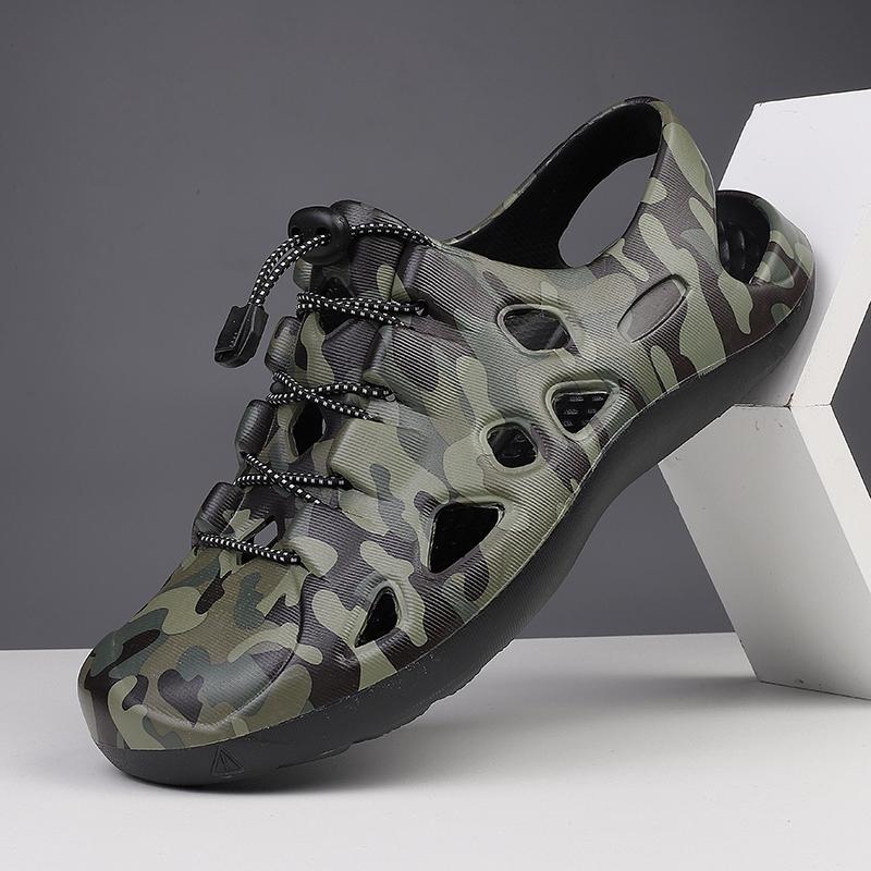 New EVA Men's Slip-on Sandals and Slippers - Lightweight Sandals for Sizes 39-45