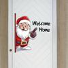 Welcome Home Wall Stickers Christmas Wall Stickers Wall Decals Christmas Wall Decorations Xmas Art For Kids Bedroom Playroom Decor