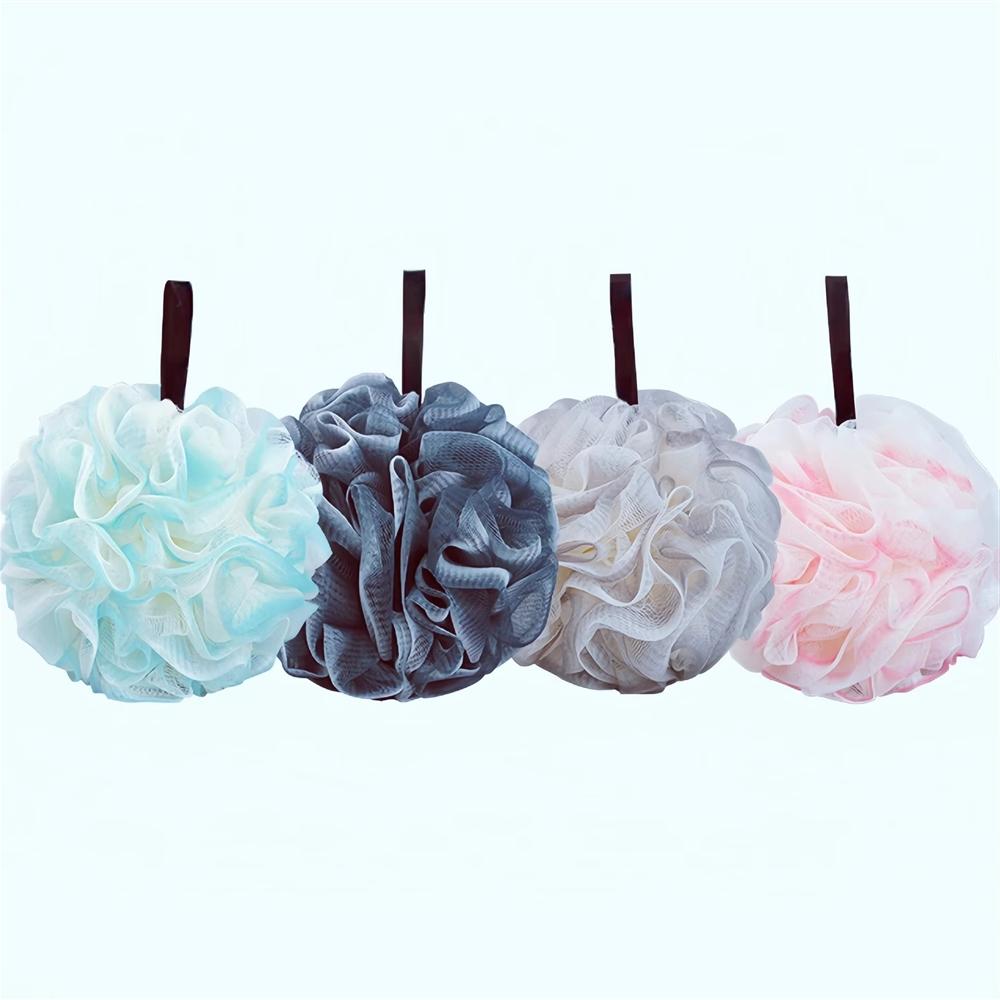 Exfoliating Scrub Solid Color 40g High-Grade Body Cleansing Bath Ball