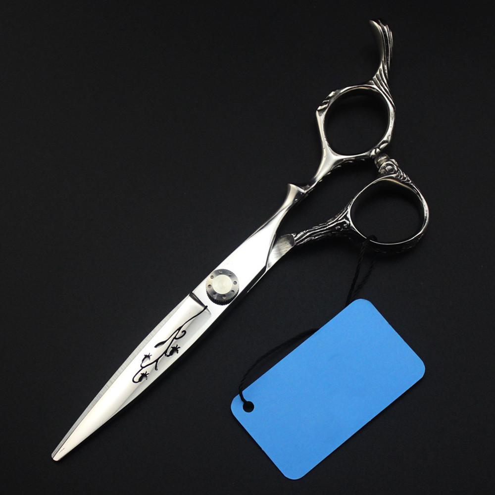 Профессиональные 6-дюймовые полые ножницы Dragon Hair Scissors, ножницы для филировки волос, парикмахерские ножницы