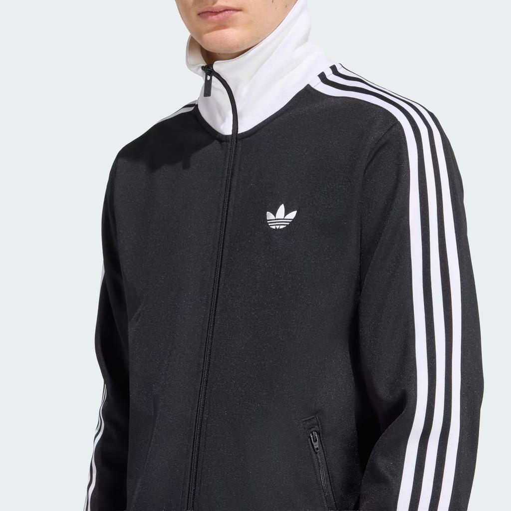 adidas Оригиналы Серия Adicolor FW25 Спортивная Удобная Приятная к коже Воротник-стойка Приталенный Пиджак Мужские куртки KE3527