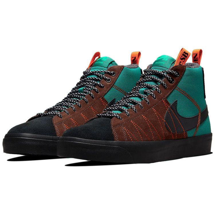 Nike Кроссовки для скейтбординга мужские Blazer Mid Premium SB Noble Green DC8903-300