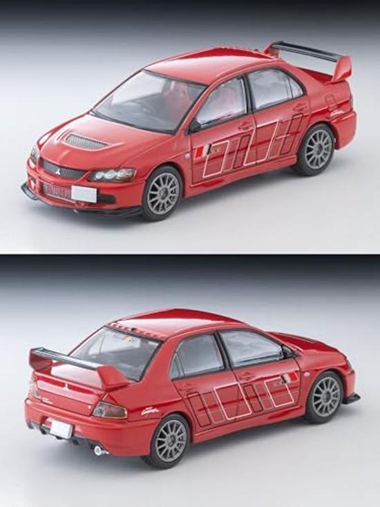 TOMYTEC Tomica Limited Vintage Neo 1/64 LV-N349c Mitsubishi Lancer GSR Evolution IX MR Спецификация Rally Art Красный 2006 Модель Готовое изделие 333739