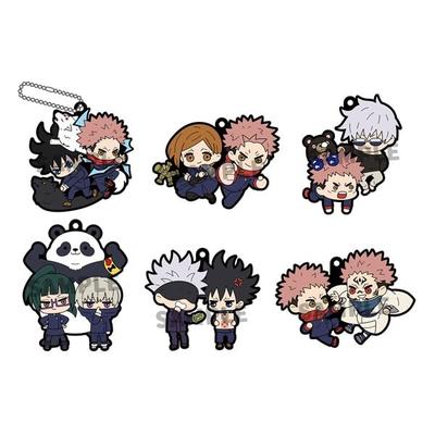 MegaHouse Резиновый Маскот Коллекция Друзей Jujutsu Kaisen [Переиздание] (BOX) Примерно 65-мм окрашенная фигурка из ПВХ