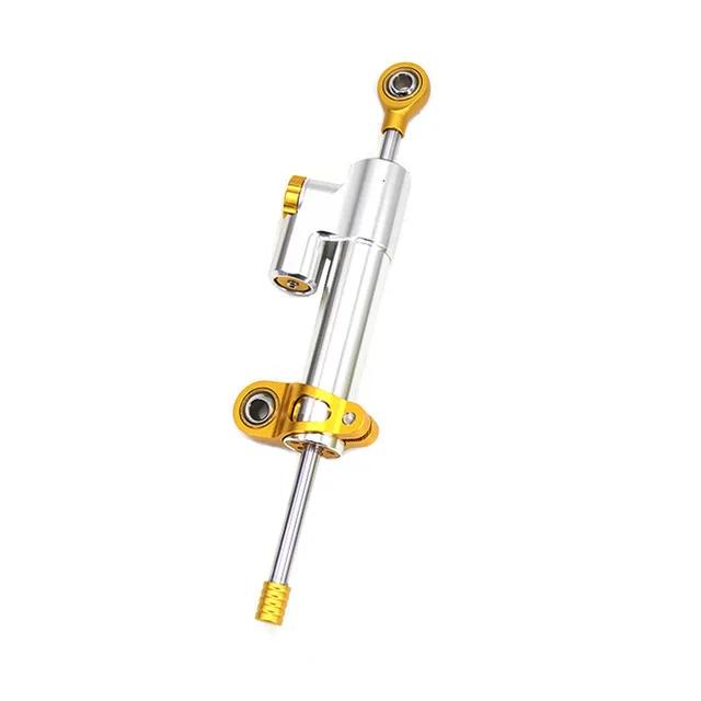 For Yamaha MT09 MT07 YZF R1 R6 FZ1 XJR1300 MT-07 Carbon fiber Universal Motorcycle Damper Steering Stabilize Safety Control