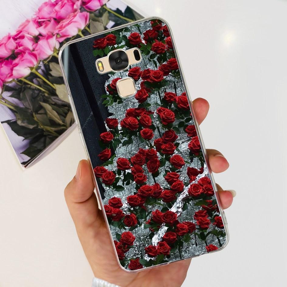 Чехол для Asus ZenFone 3 Max ZC553KL Популярный Цветок Бабочка Мягкий Силиконовый Чехол для Телефона Для ASUS X00DD X00DDA XOODD ZC553KL Funda