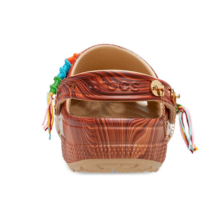 Crocs Сабо Classic Clog 'Woodgrain' от Crocs для женщин 207390-90H