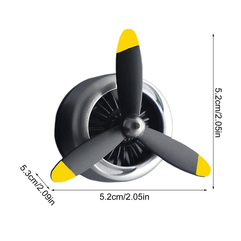 Gevrkjenp Propeller Car , Car Rotating Propeller, Car Vent Propeller Air