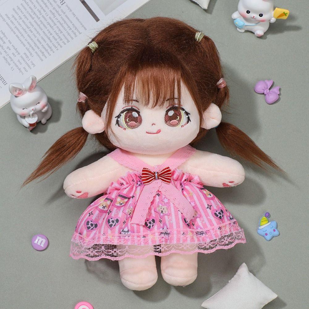 Аксессуары Платье принцессы Милые модные платья Юбка 20 см Хлопковая кукла/Куклы идолов EXO