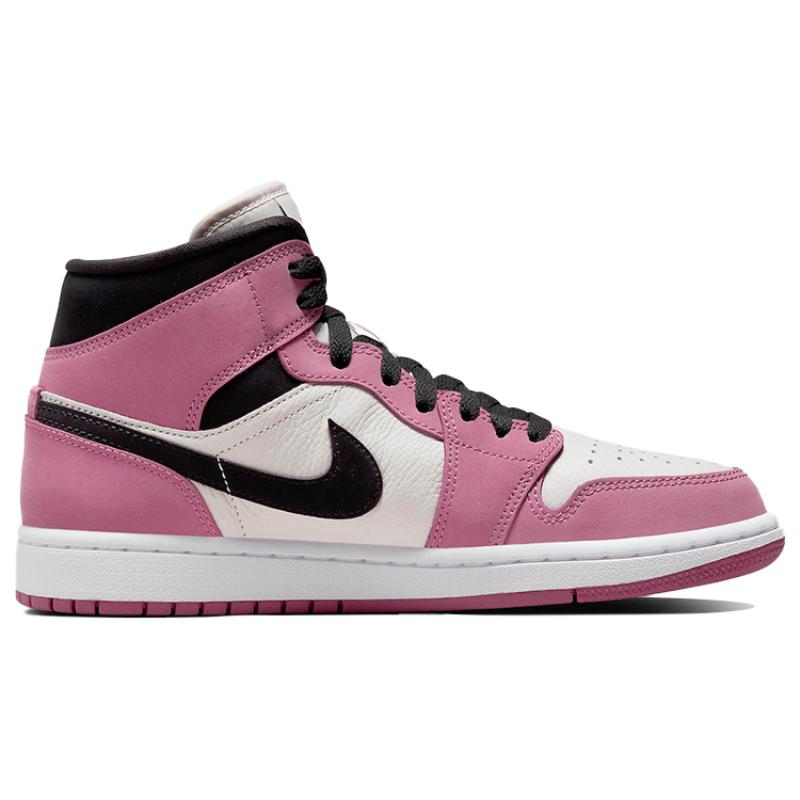 Женские кроссовки Air Jordan 1 Mid Se 'Berry Pink' Jordan DC7267-500