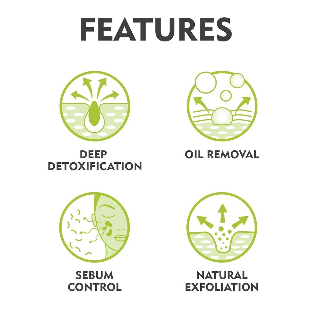 Joy Purifying Scrub with Tea Tree and Activated Charcoal Face Scrub - 200ml